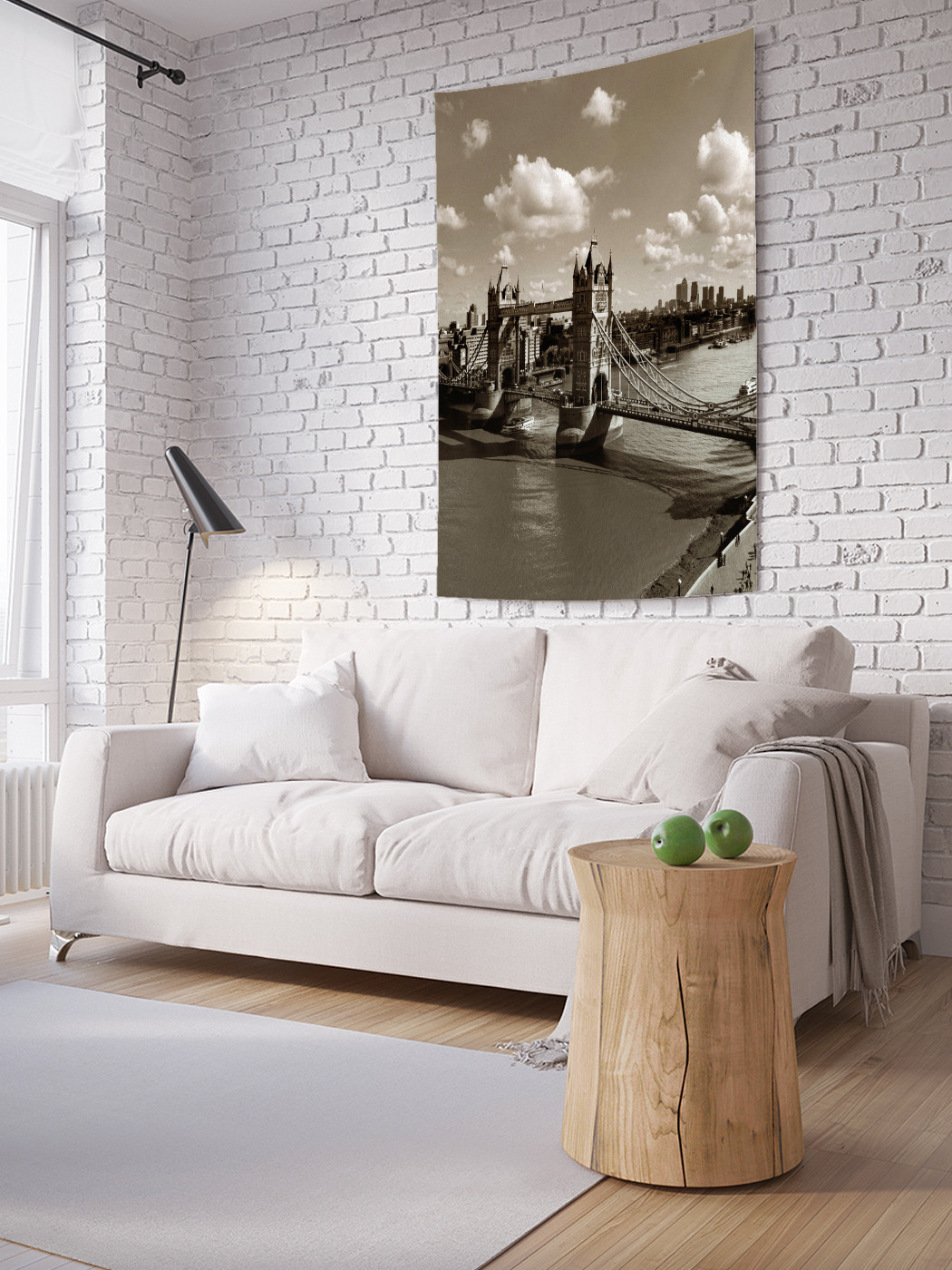 

Вертикальное фотопанно на стену JoyArty Мост в сепии 100x150 см, Мост в сепии