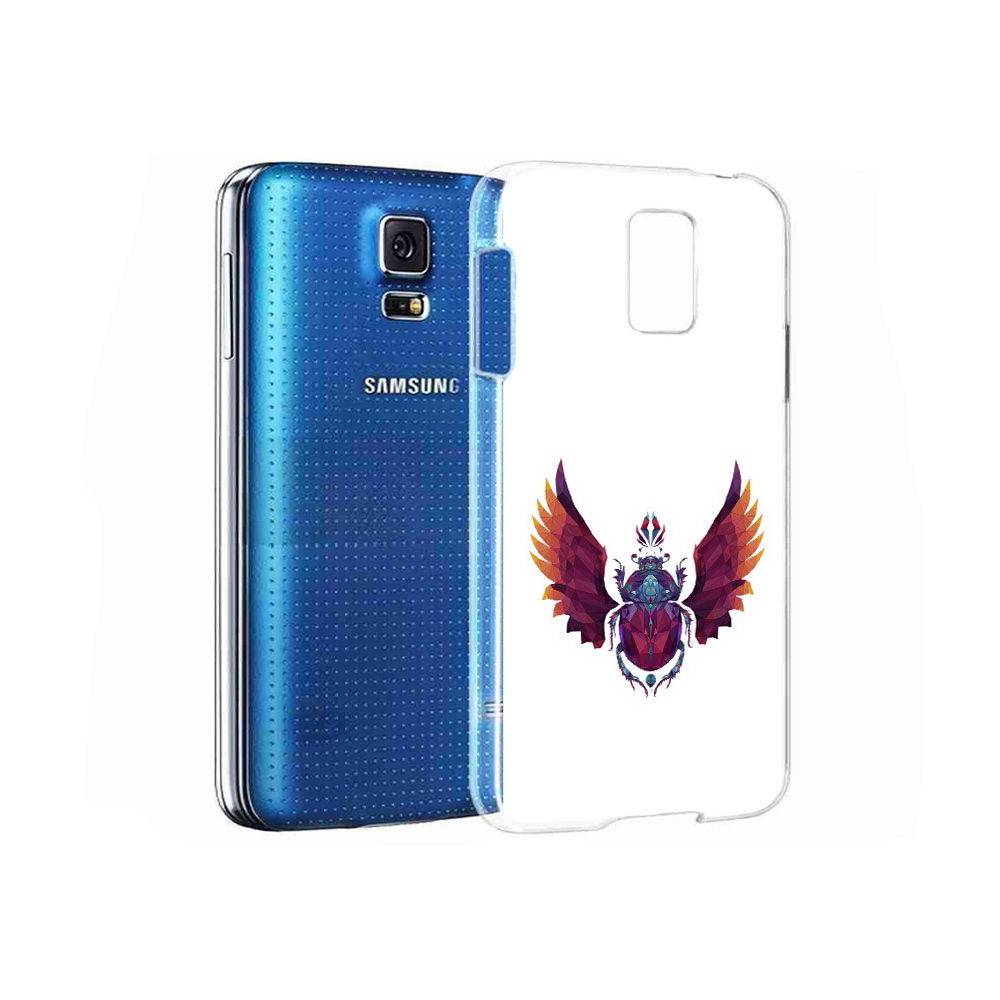 

Чехол MyPads Tocco для Samsung Galaxy S5 алмазный скоробей (PT12196.512.219), Прозрачный, Tocco