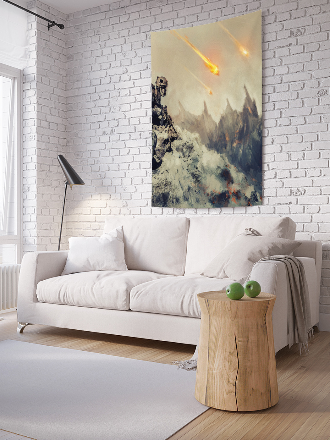 

Вертикальное фотопанно на стену JoyArty Солдаты в бою 100x150 см, Солдаты в бою