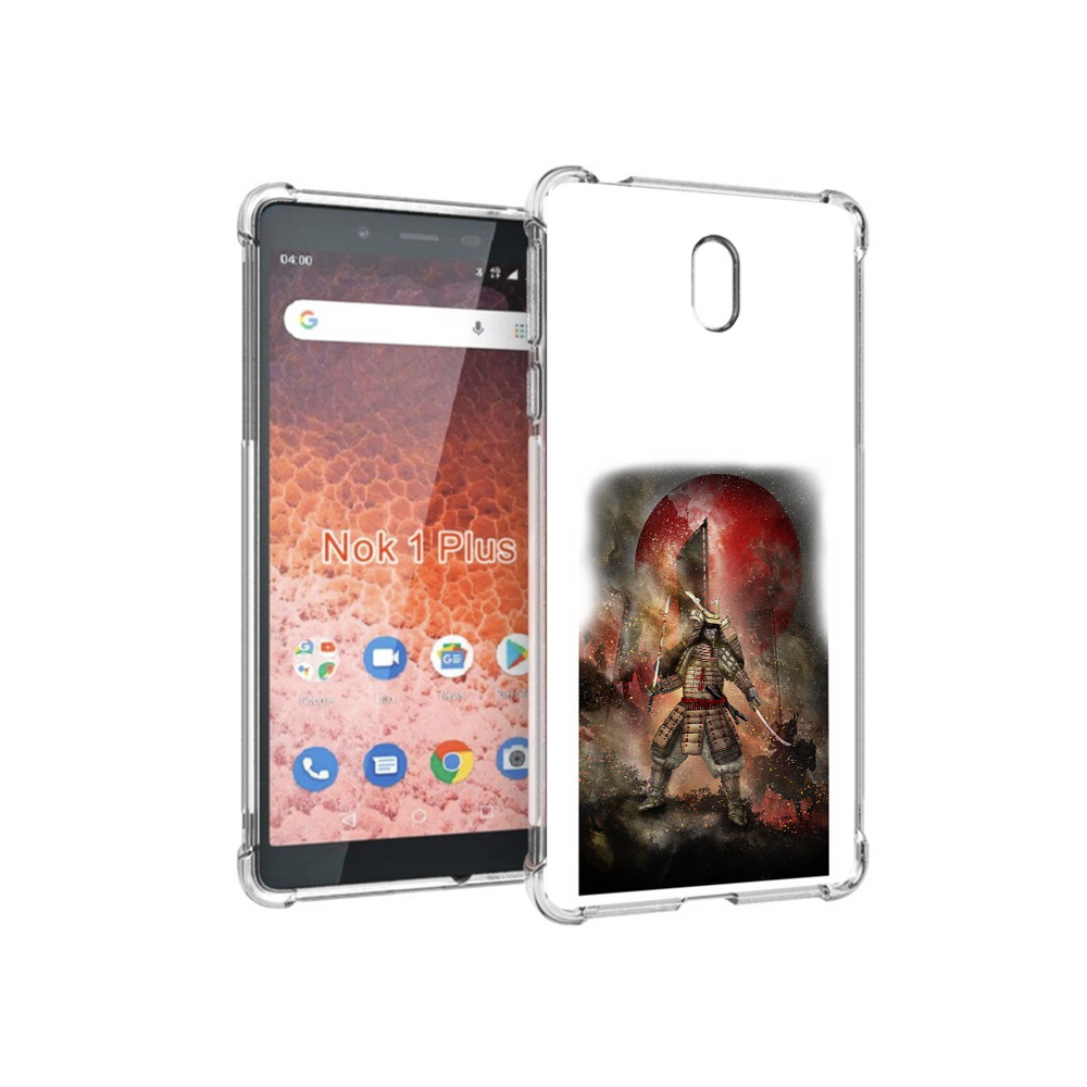 

Чехол MyPads Tocco для Nokia 1 Plus китайскийвоин (PT129147.112.388), Прозрачный, Tocco