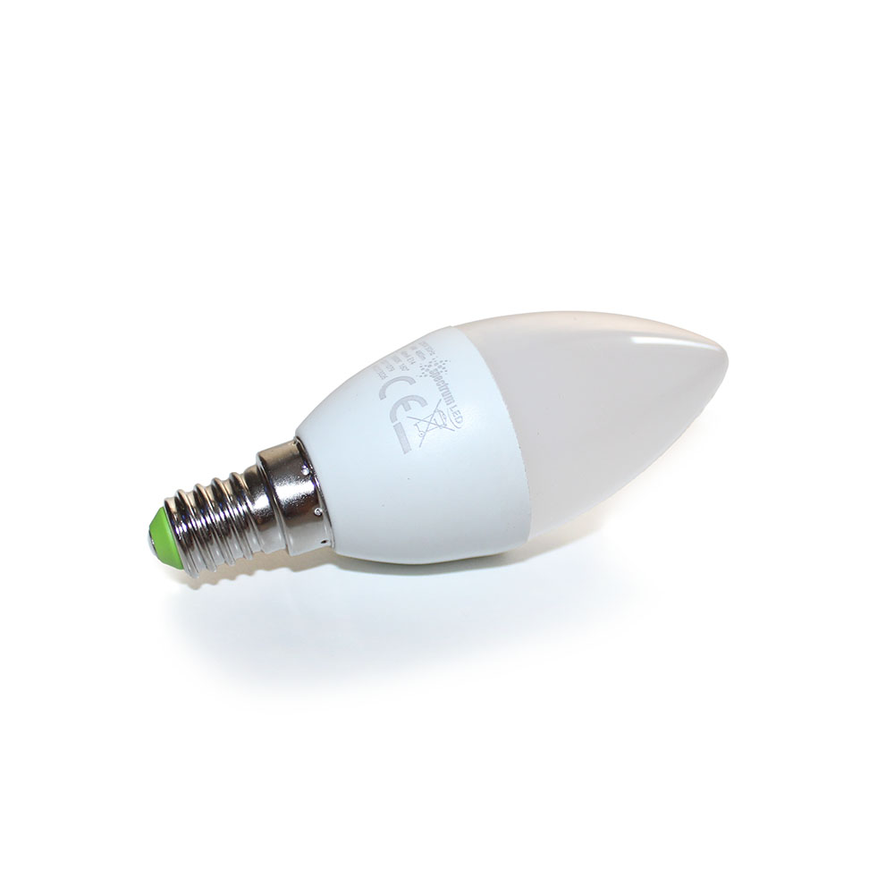 

Светодиодная лампочка Spectrum LED свеча E-14 230V 6W, теплый свет