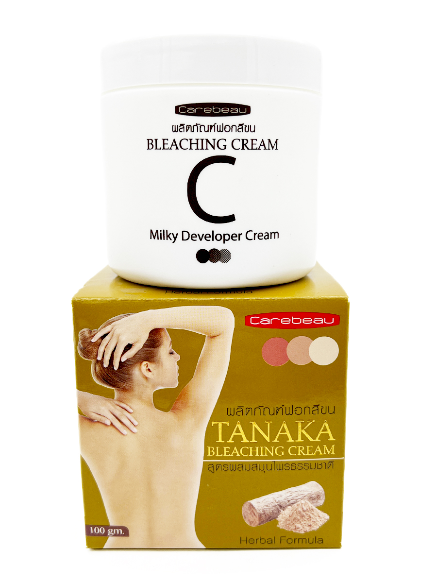 Крем для тела от пигментации с экстрактом танаки Carebeau Tanaka Bleaching Cream, 100 г