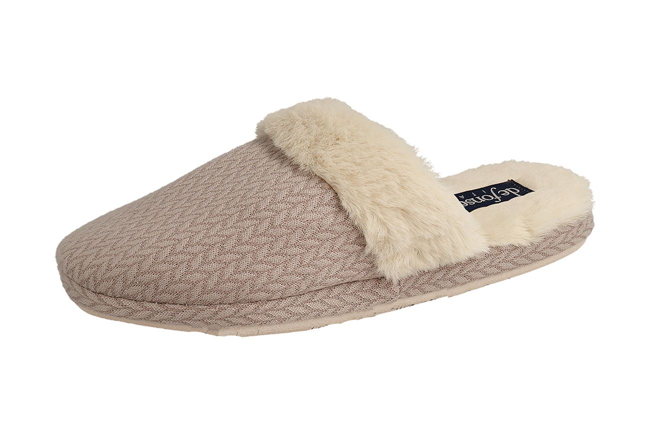 

Тапочки женские de fonseca ROMA TOP I W864RU серые 36-37 RU, Серый, ROMA TOP I W864RU