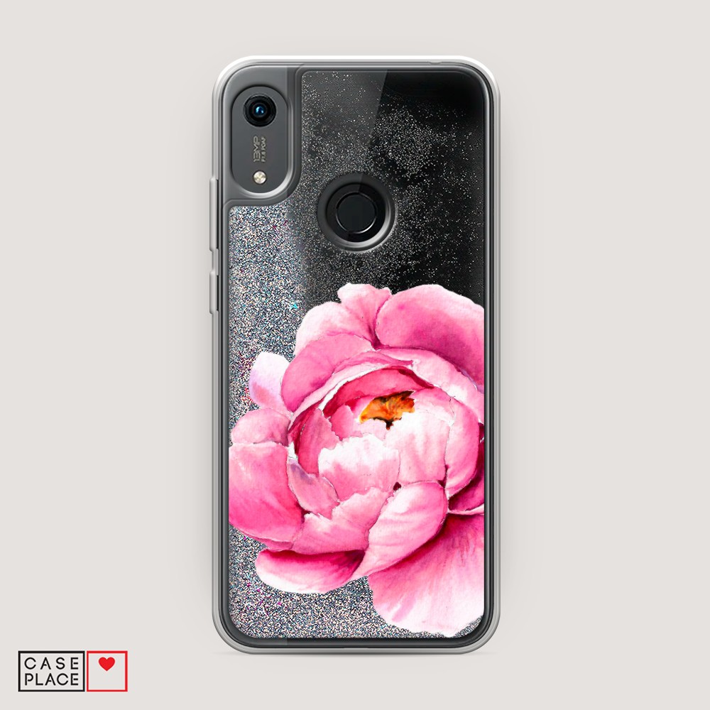 

Чехол Awog на Honor 8a/Y6 2019/Huawei Y6s "Прекрасный пион", Разноцветный, 68791-1
