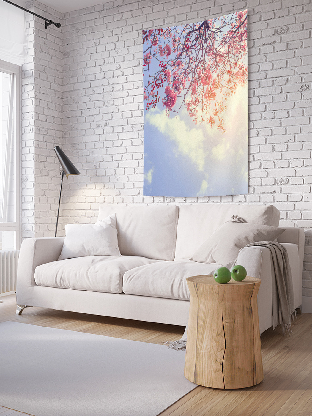 

Вертикальное фотопанно на стену JoyArty Осеннее небо 150x200 см, Осеннее небо