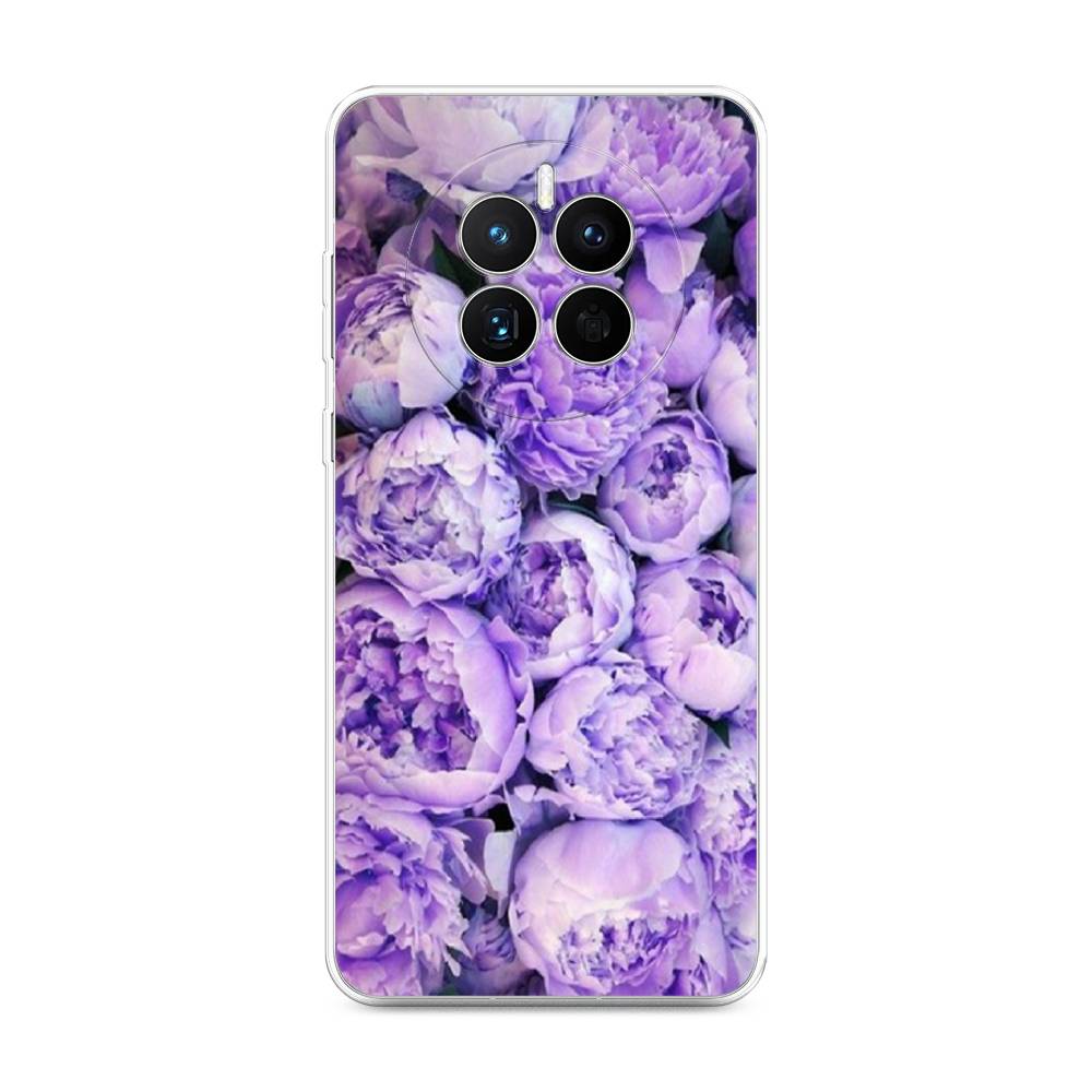 

Чехол Awog на Huawei Mate 50 "Пионы сиреневые", Фиолетовый;голубой, 6109850-8