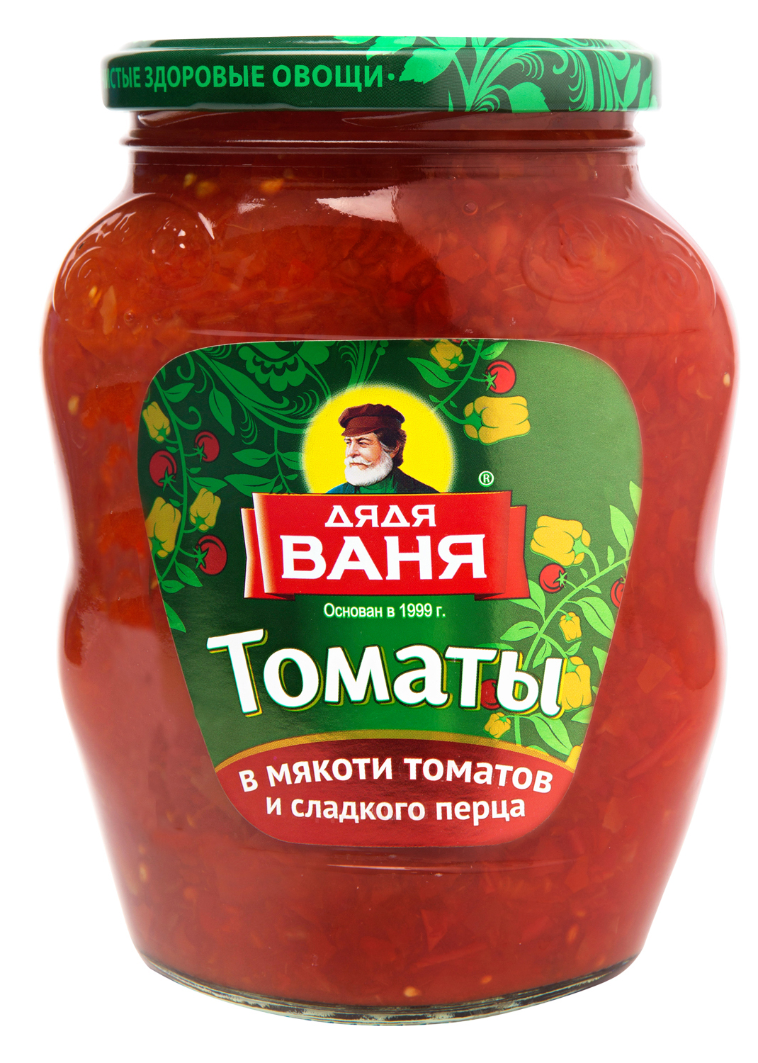 

Томаты Дядя Ваня в мякоти свежих томатов и сладкого перца, 680 г