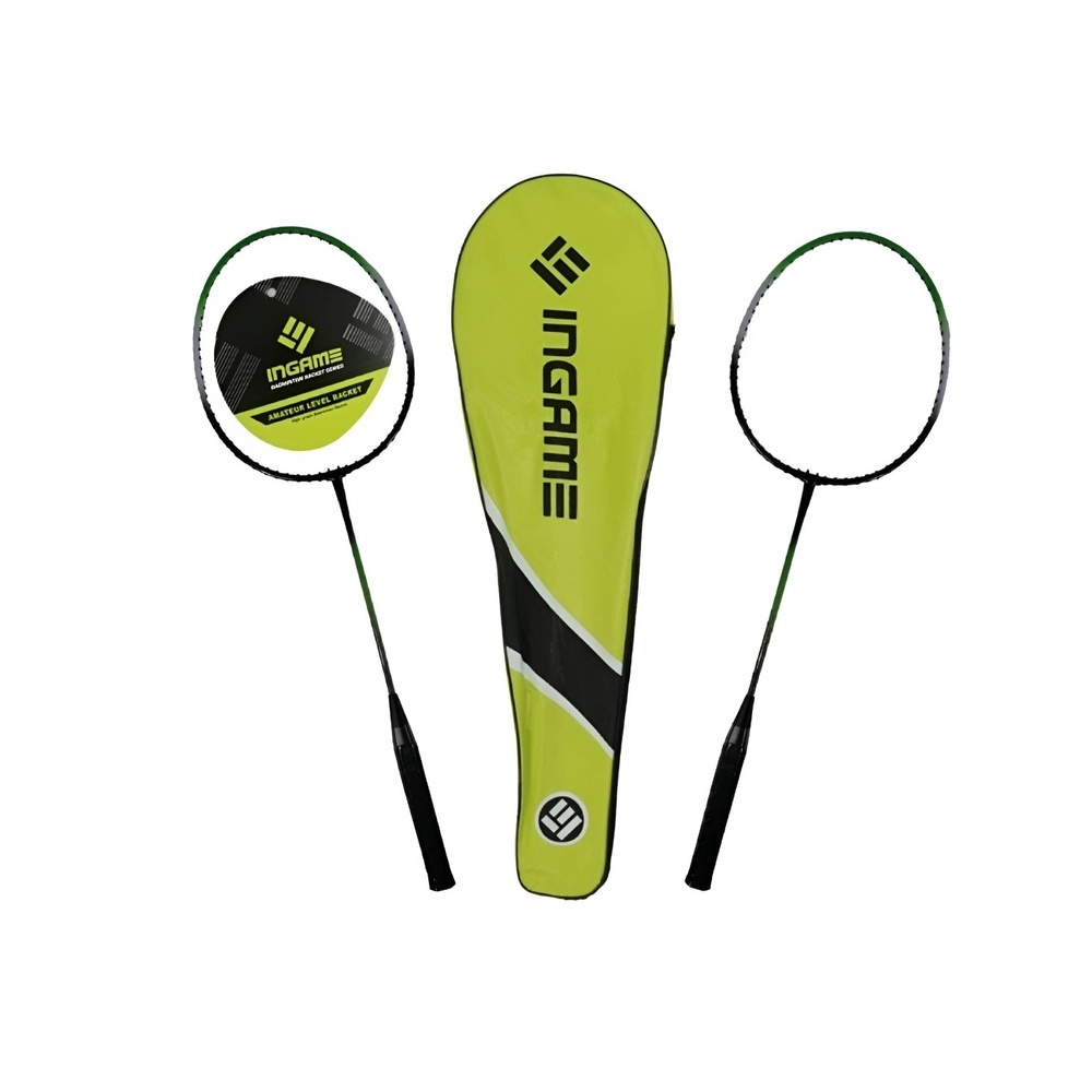 Набор для бадминтона Ingame STORE, зелено-черный (УТ-00002022)