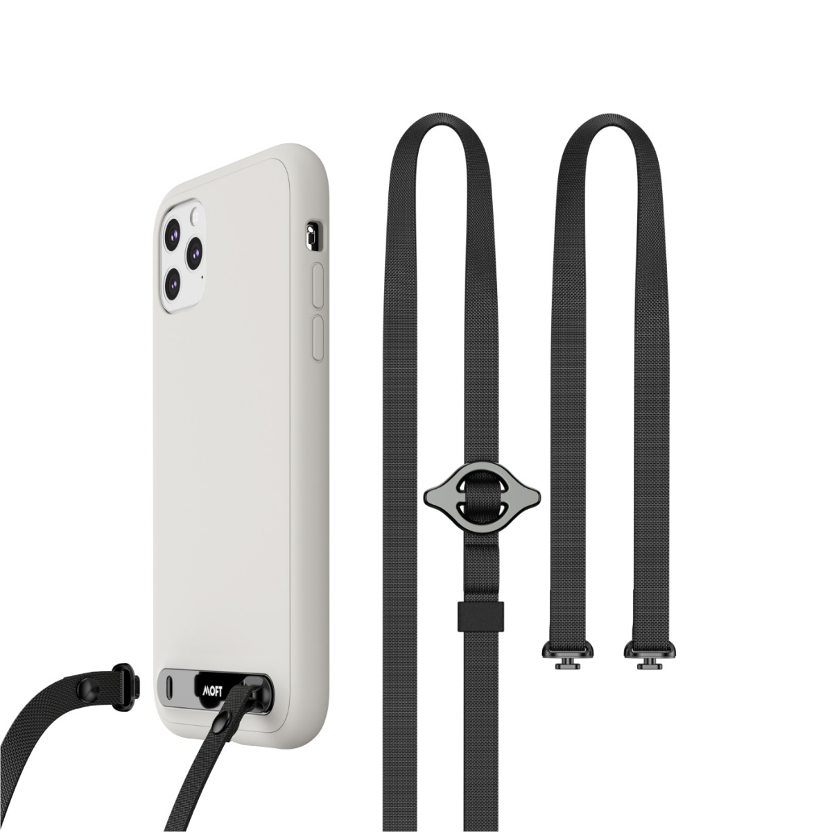 Чехол MOFT SLING для iPhone 11-White с ремешком