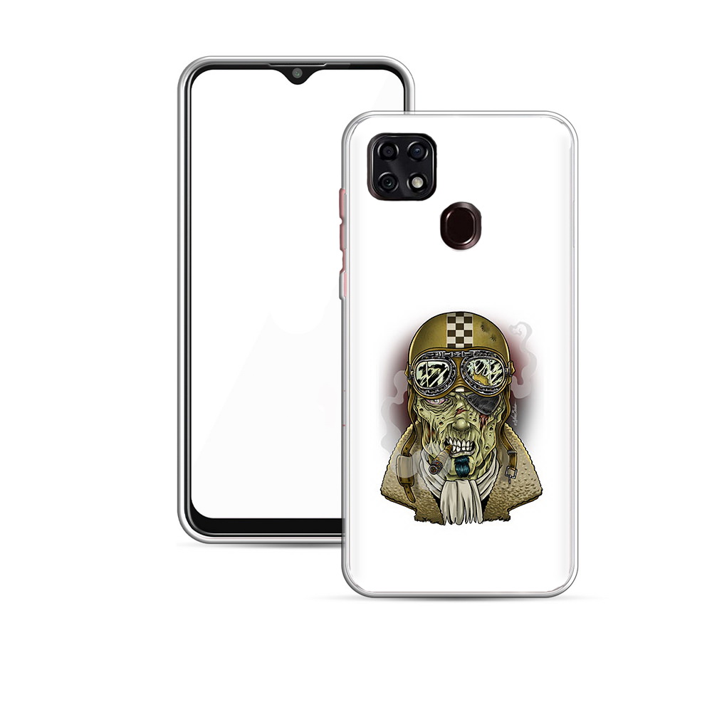 

Чехол MyPads Tocco для ZTE V2020 военный зомби (PT226946.457.264), Прозрачный, Tocco