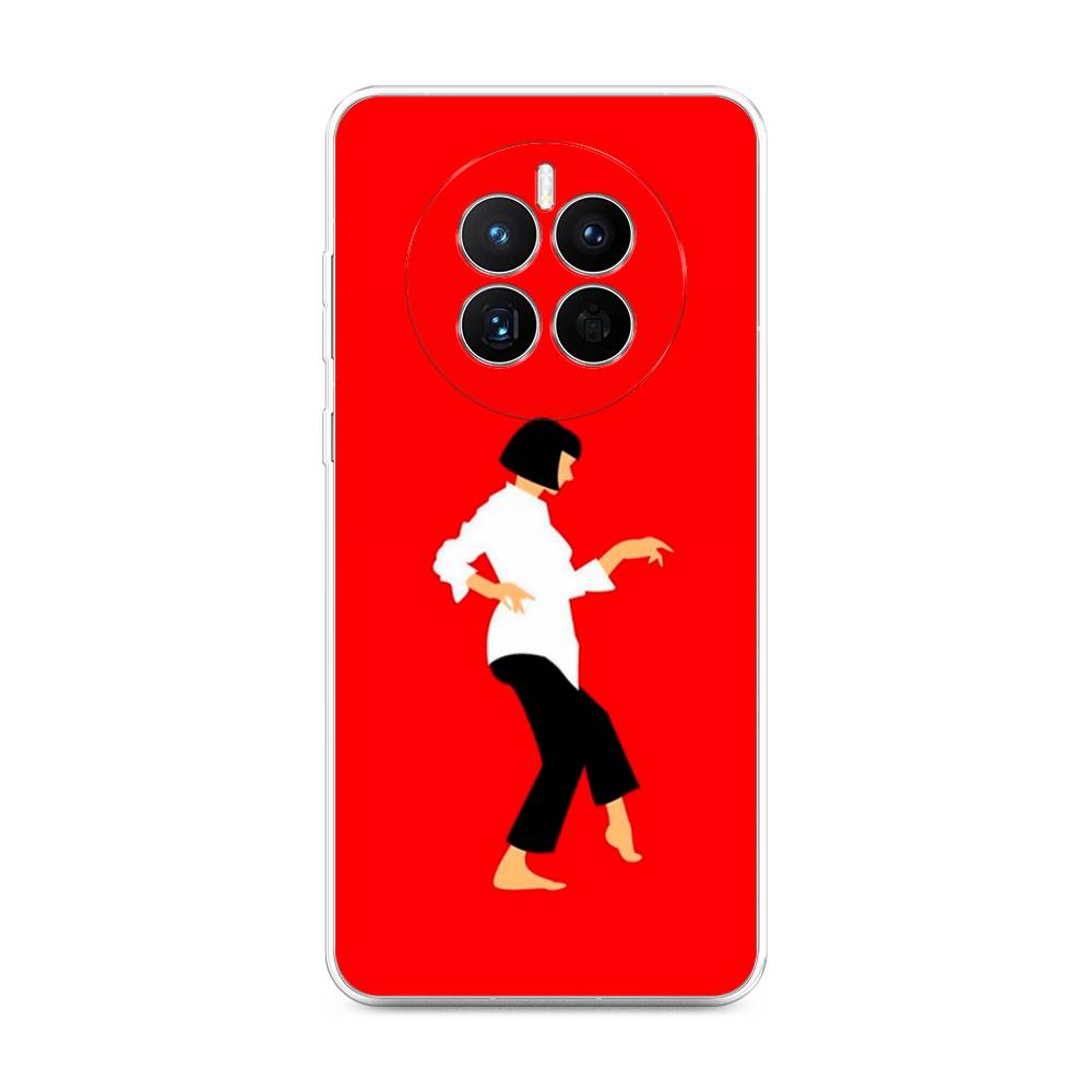 

Чехол Awog на Huawei Mate 50 "Криминальное чтиво 1", Красный;белый;черный, 6109850-7