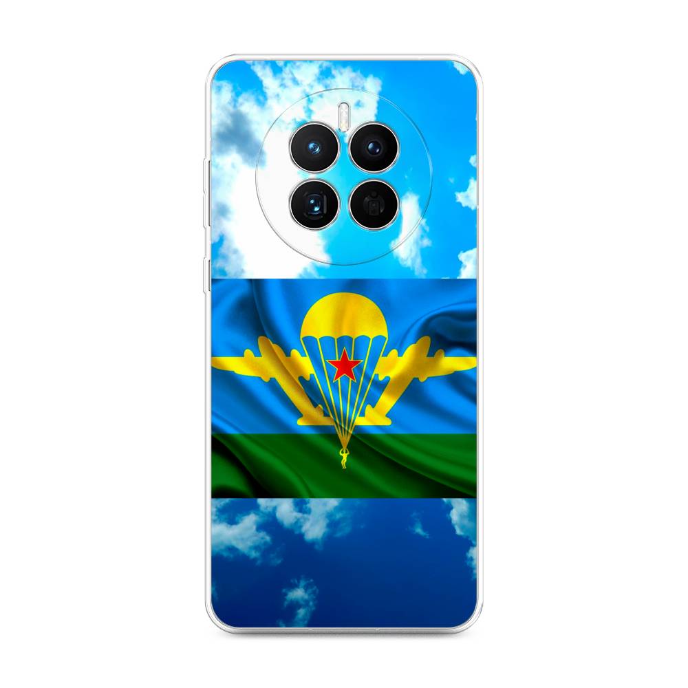 

Чехол Awog на Huawei Mate 50 "ВДВ флаг в небесах", Синий;зеленый;желтый, 6109850-5