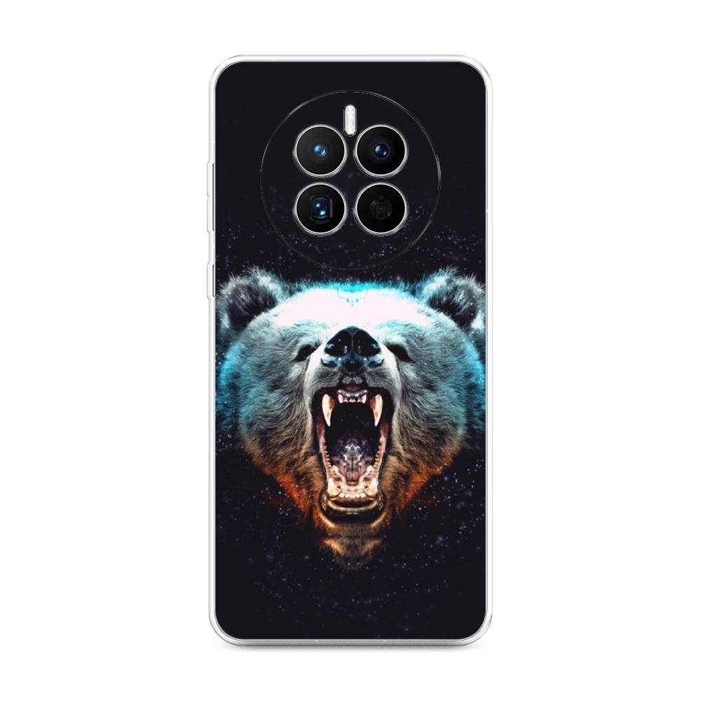 

Чехол Awog на Huawei Mate 50 "Медведь", Коричневый;голубой;черный, 6109850-2