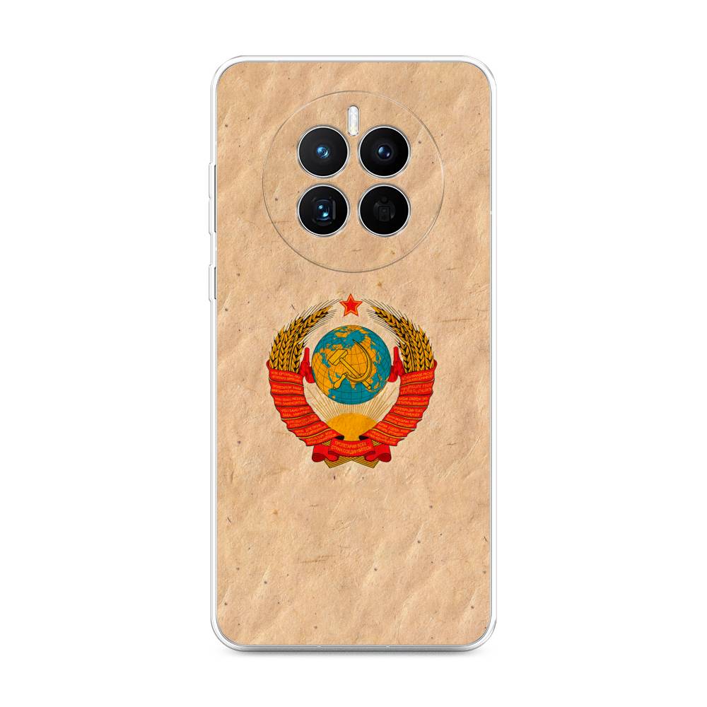 

Чехол Awog на Huawei Mate 50 "Союз пролетариев", Бежевый;красный, 6109850-10