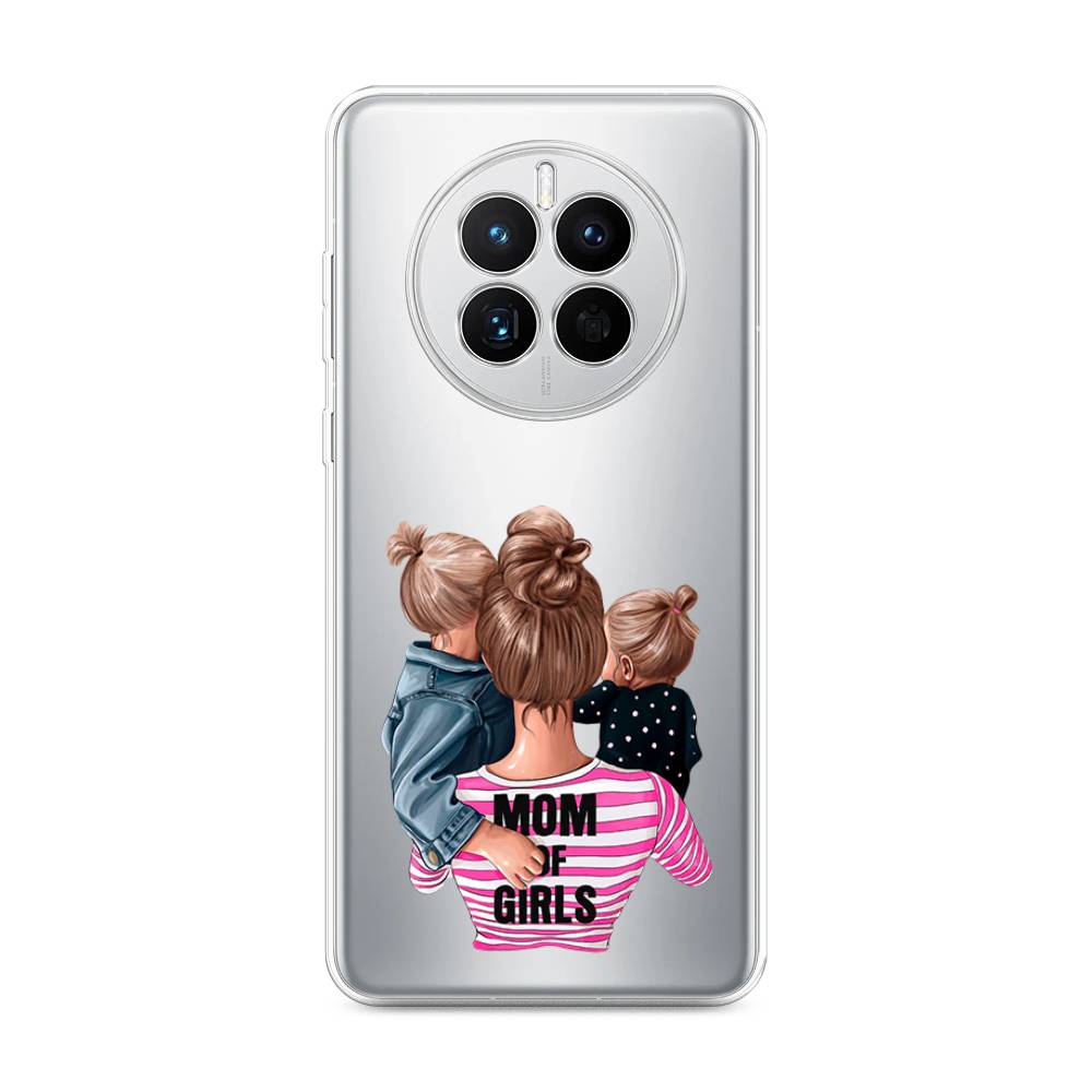 

Чехол Awog на Huawei Mate 50 "Mom of Girls", Разноцветный, 6109850-6