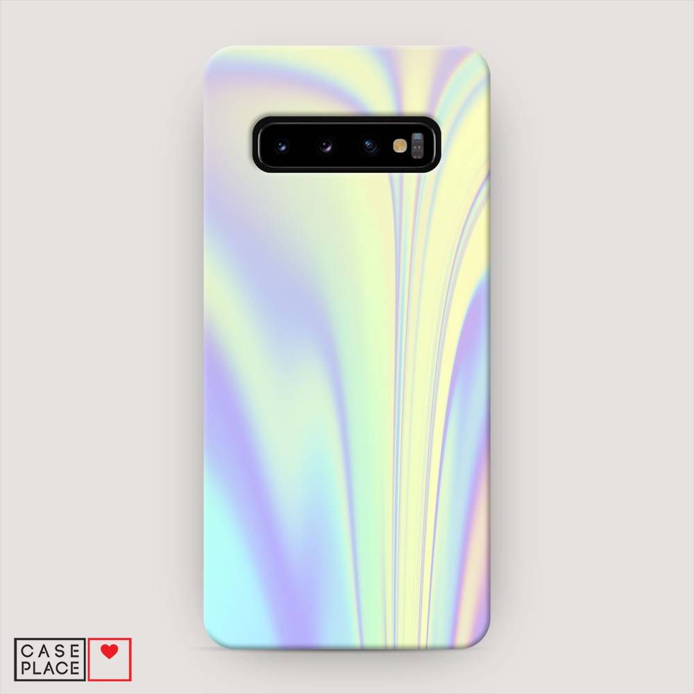 

Пластиковый чехол "Фиолетовая голограмма" на Samsung Galaxy S10