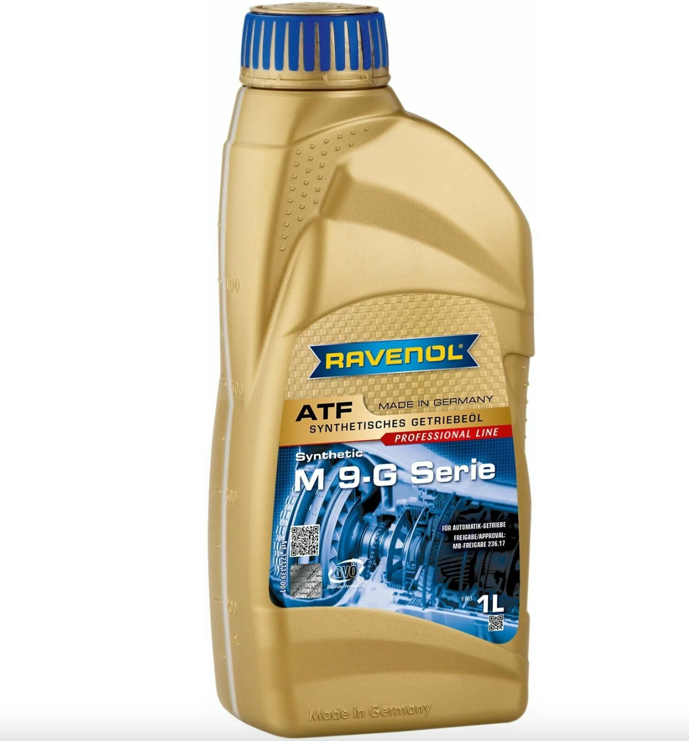 

Трансмиссионное масло RAVENOL 1211139001 ATF M 9-G Serie