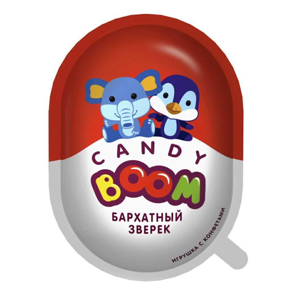 

Конфеты Candy Boom Zoo парк шоколадное драже с игрушкой 15 г