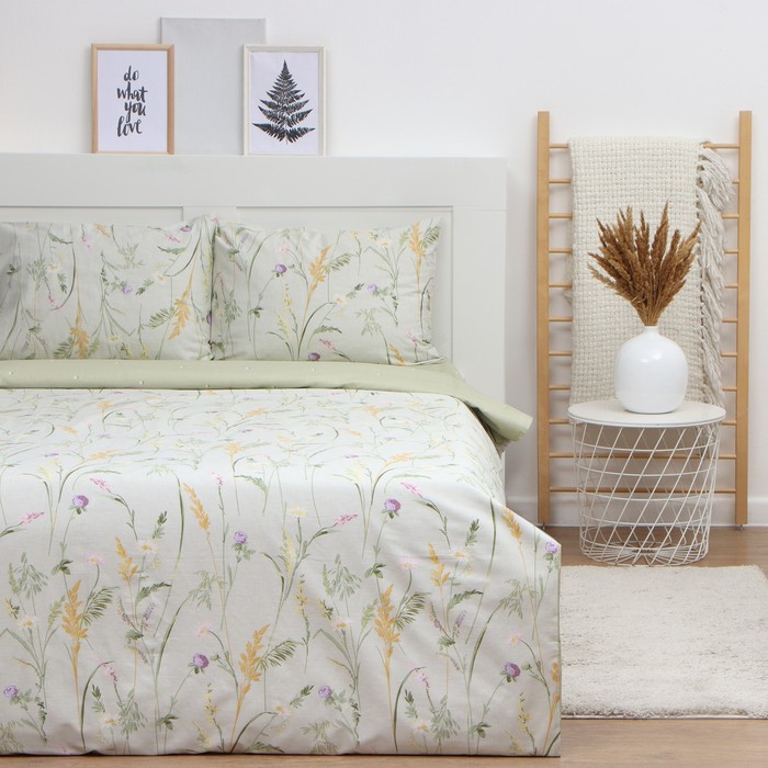 

Постельное бельё LoveLife евро 'Ирисы', 200х217см, 225х240см, 50х70см-2шт