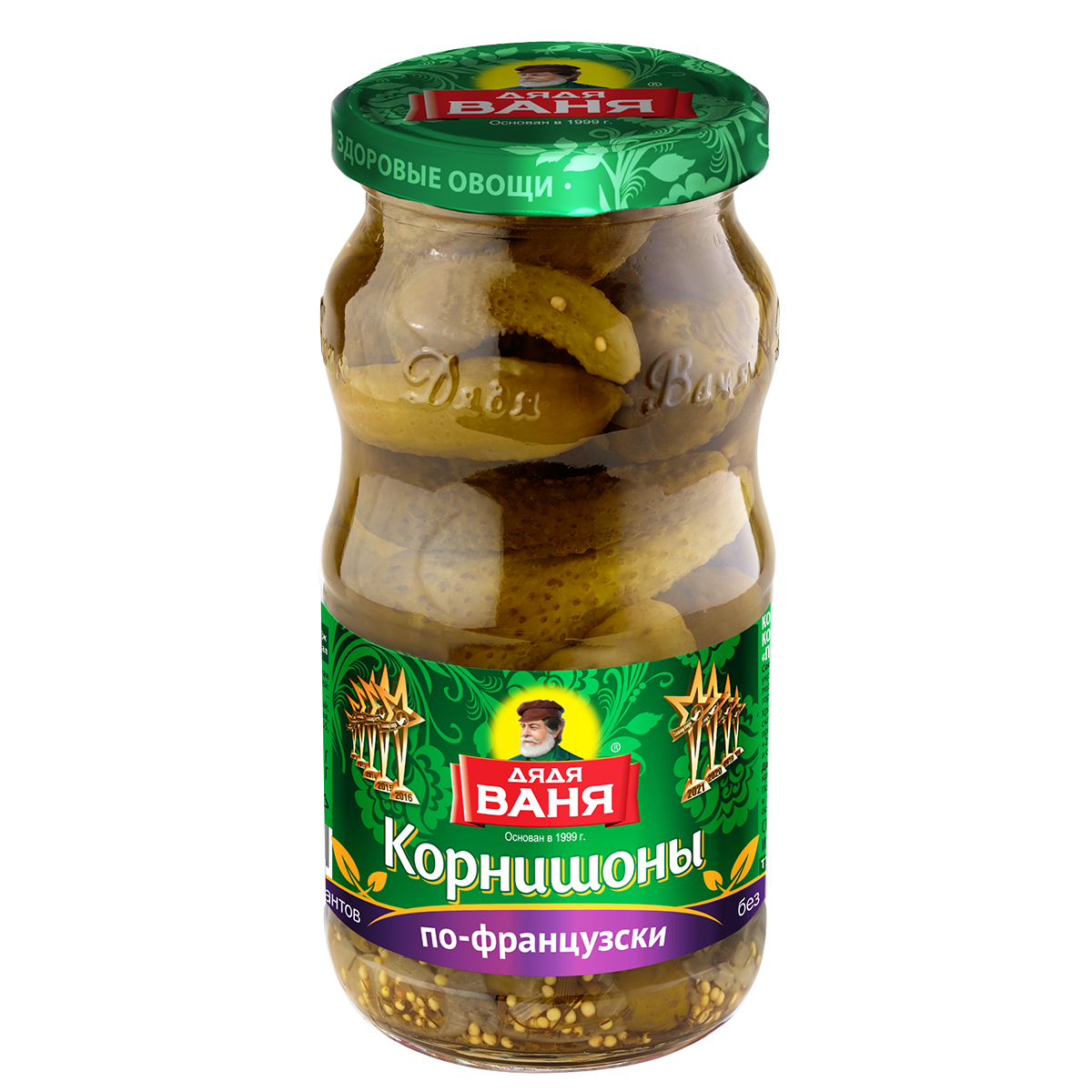 

Корнишоны Дядя Ваня по-французски пастеризованные 460 г