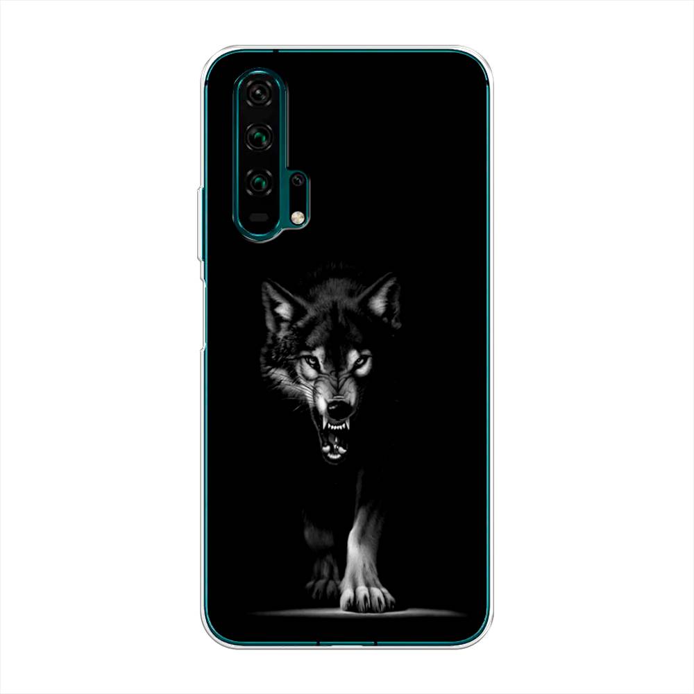 

Чехол Awog на Honor 20 Pro "Волк выходит из ночи", Разноцветный, 69350-1