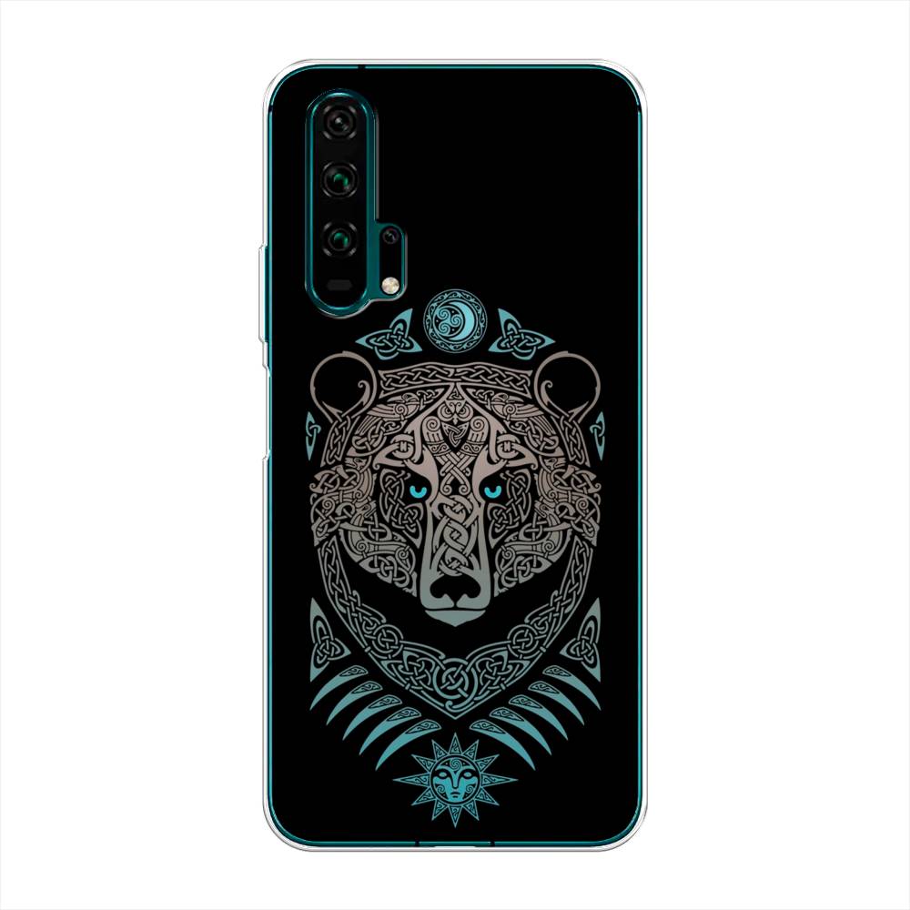 

Чехол Awog на Honor 20 Pro "Кельтский медведь", Разноцветный, 69350-2