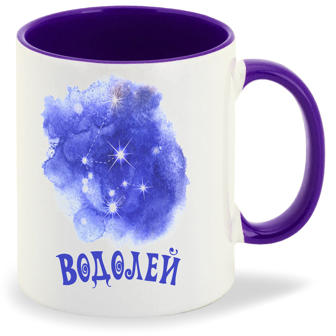 

Кружка CoolPodarok Знаки зодиака. Водолей, Знаки зодиака. Водолей