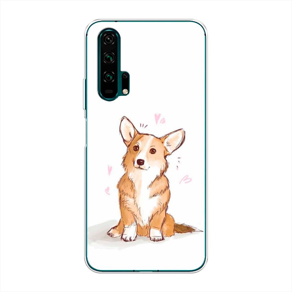 

Чехол Awog на Honor 20 Pro "Корги любовь", Разноцветный, 69350-1