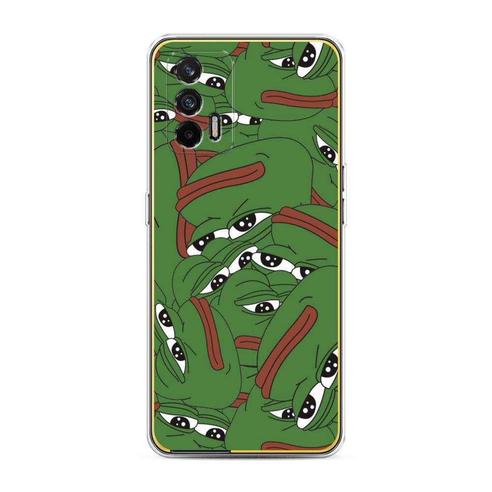 

Чехол Awog на Realme GT "Печальный frog", Разноцветный, 256350-9