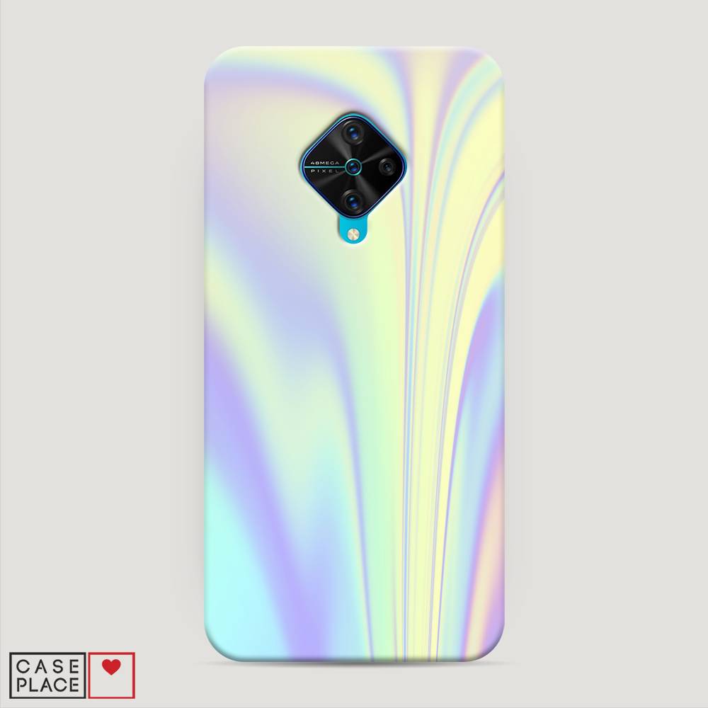 

Пластиковый чехол "Фиолетовая голограмма" на Vivo V17