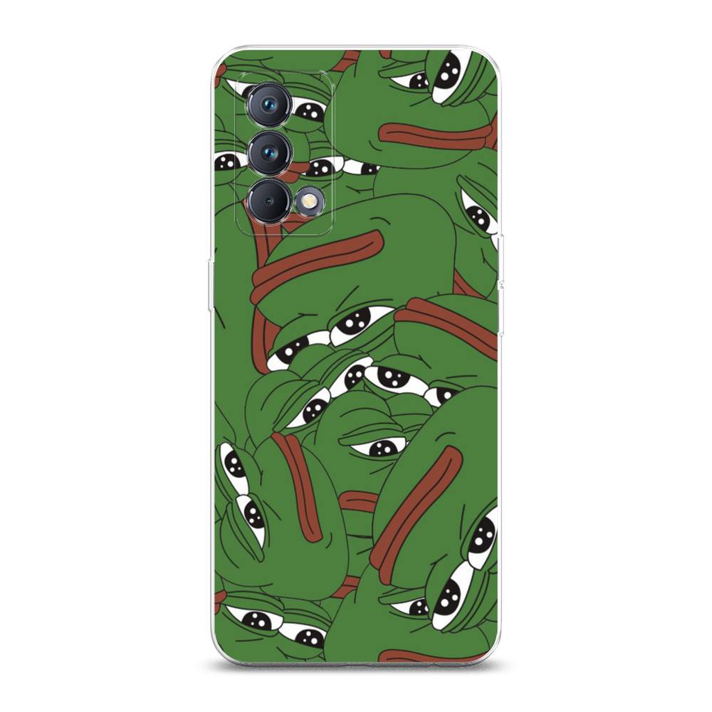 

Чехол Awog на Realme GT Master Edition "Печальный frog", Разноцветный, 2510450-9