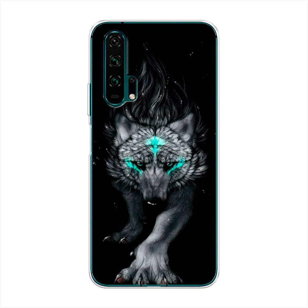 

Чехол Awog на Honor 20 Pro "Волшебный волк", Разноцветный, 69350-2