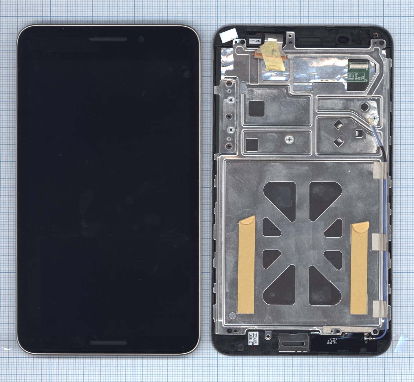 

Модуль (матрица + тачскрин) для Asus FonePad 7 FE375CXG черный с рамкой