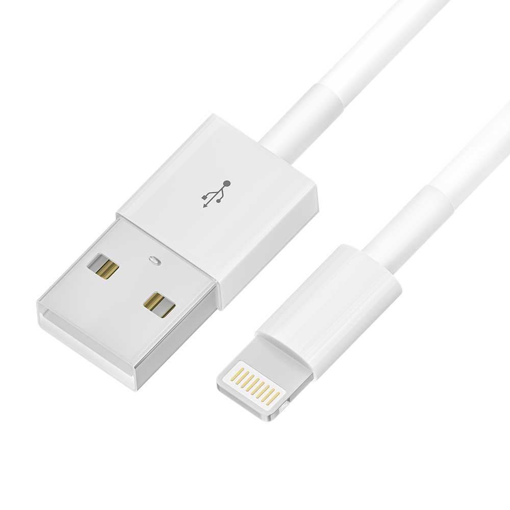 фото Кабель для apple iphone/ipad lightning - usb gcr для зарядки телефонов 0.25m gcr-54809