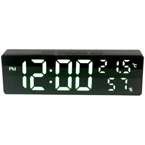 Настольные часы BandRate Smart BRSDX001BW с термометром и гигрометром