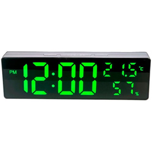 Настольные часы BandRate Smart BRSDX001WGN с термометром и гигрометром