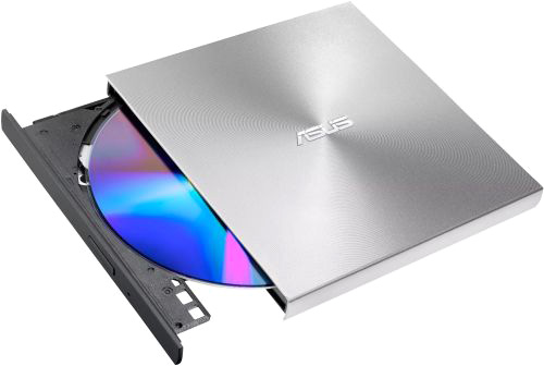 Привод DVD±RW Asus ZenDrive U8M внешний Type-C, серебристый (SDRW-08U8M-U)