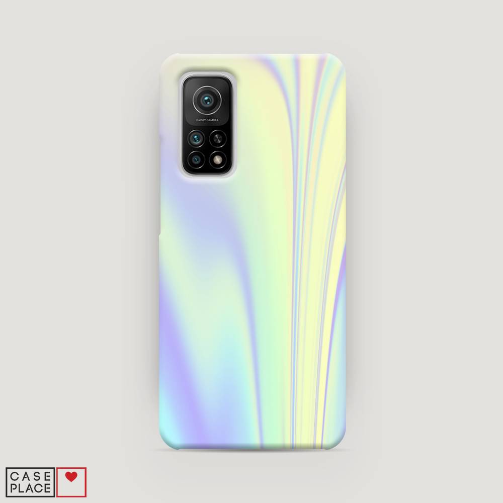 

Пластиковый чехол "Фиолетовая голограмма" на Xiaomi Mi 10T