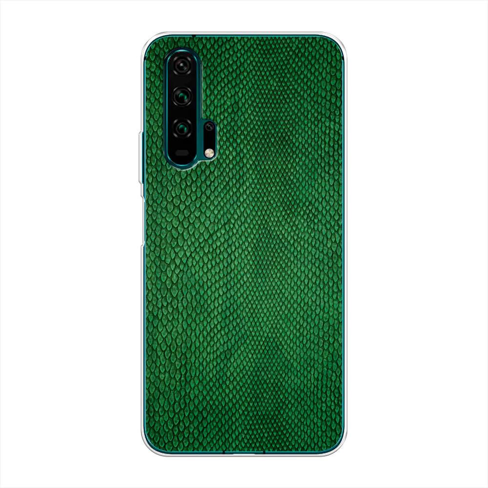 

Чехол Awog на Honor 20 Pro "Изумрудная змея", Разноцветный, 69350-3