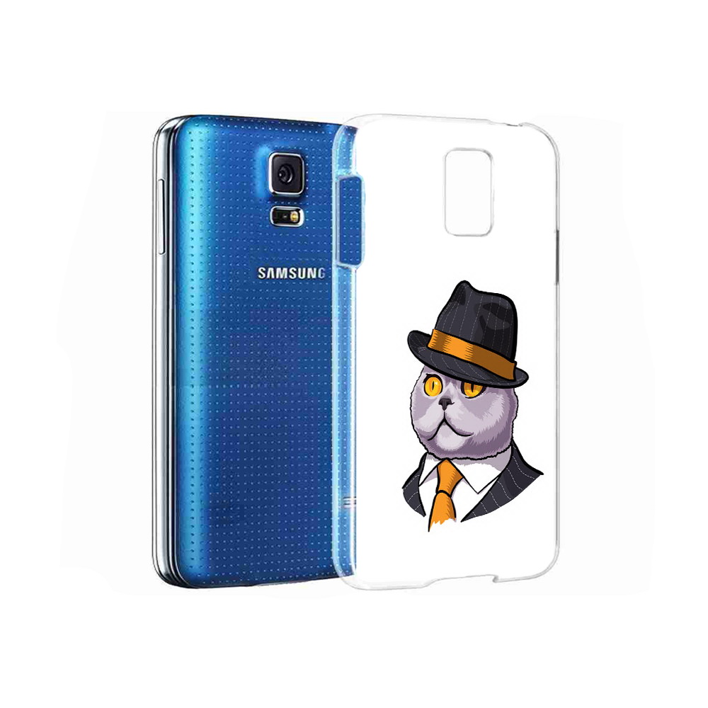

Чехол MyPads Tocco для Samsung Galaxy S5 британец (PT12196.512.247), Прозрачный, Tocco