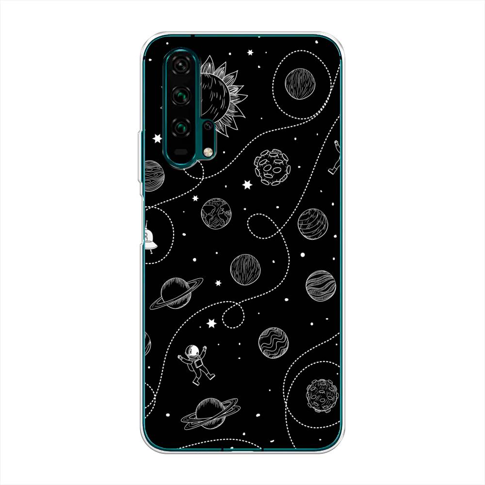 

Чехол Awog на Honor 20 Pro "В невесомости", Разноцветный, 69350-4