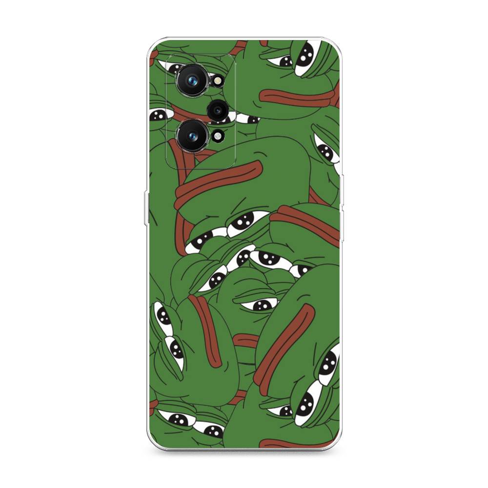 

Чехол Awog на Realme GT Neo 3T "Печальный frog", Разноцветный, 2510750-9