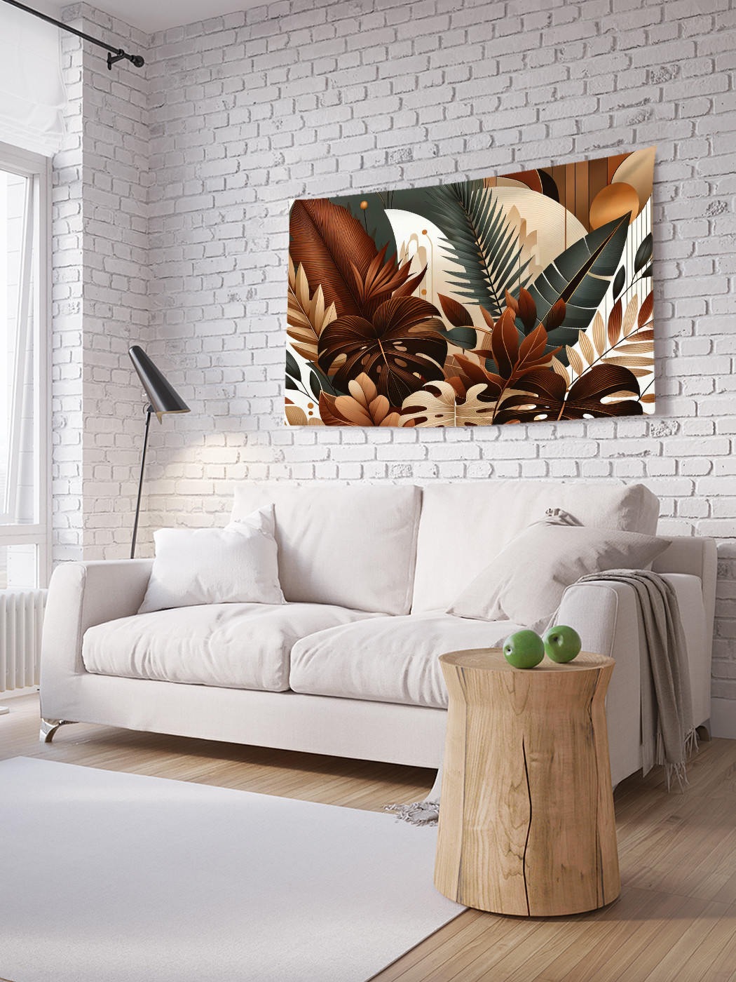 

Фотопанно JoyArty Коричневая монстера 150х200, tpg_sd1675_150x200