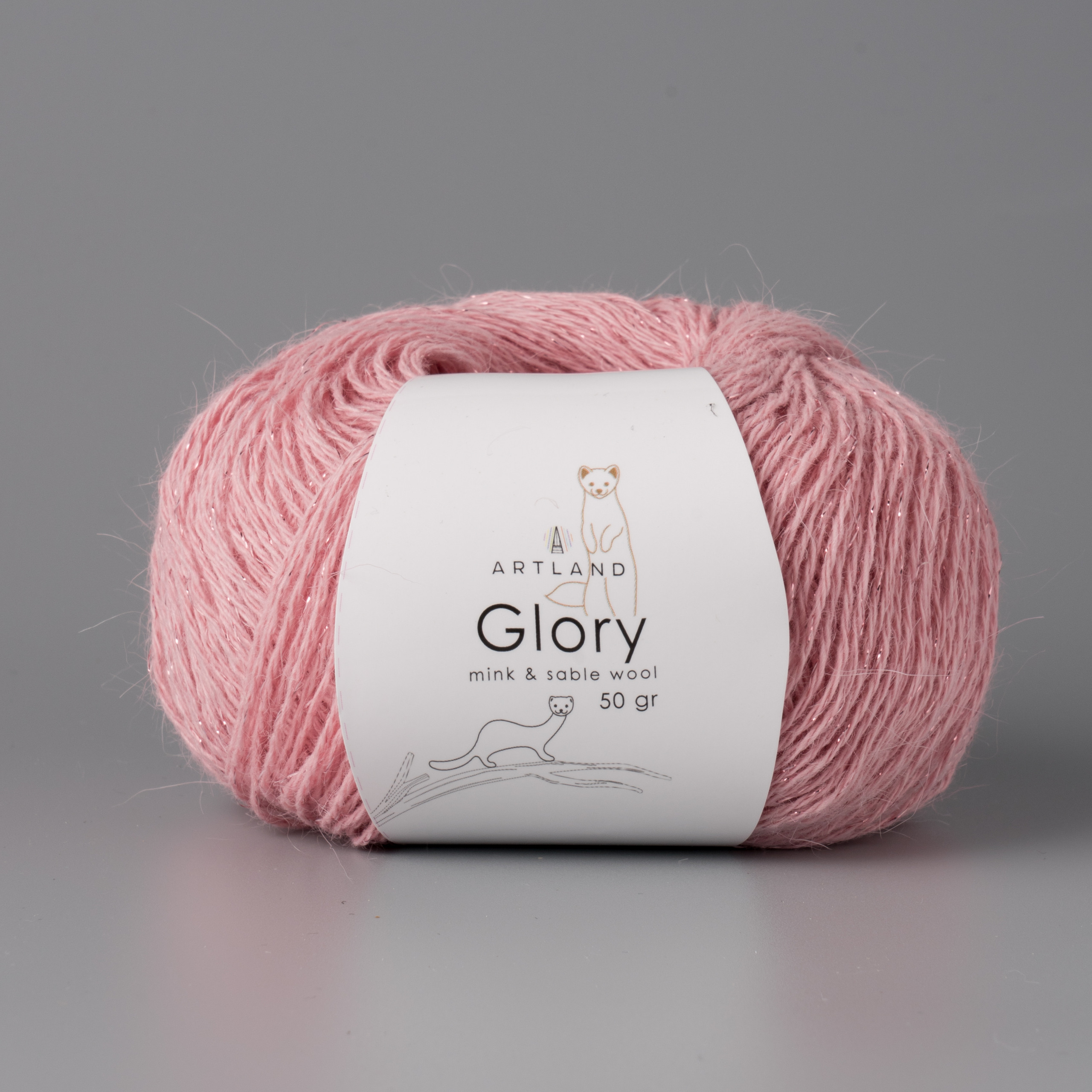 

Пряжа Artland Glory 5 мотков 240 м, 50 гр, цвет 941 розовая пудра, Розовый, glory5 NL