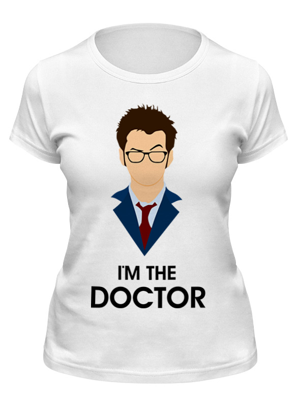 

Футболка женская Printio Doctor who белая M, Белый, Doctor who