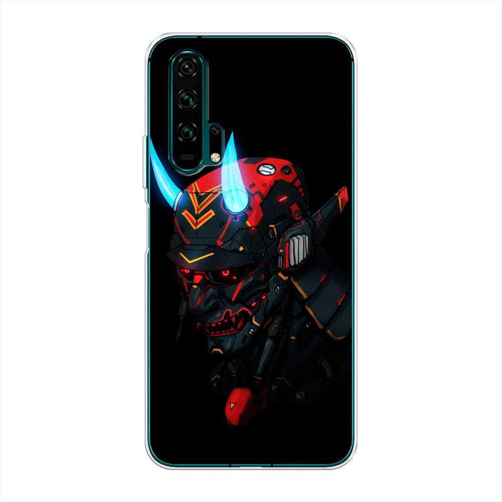 

Чехол Awog на Honor 20 Pro "Неоновый самурай", Разноцветный, 69350-6