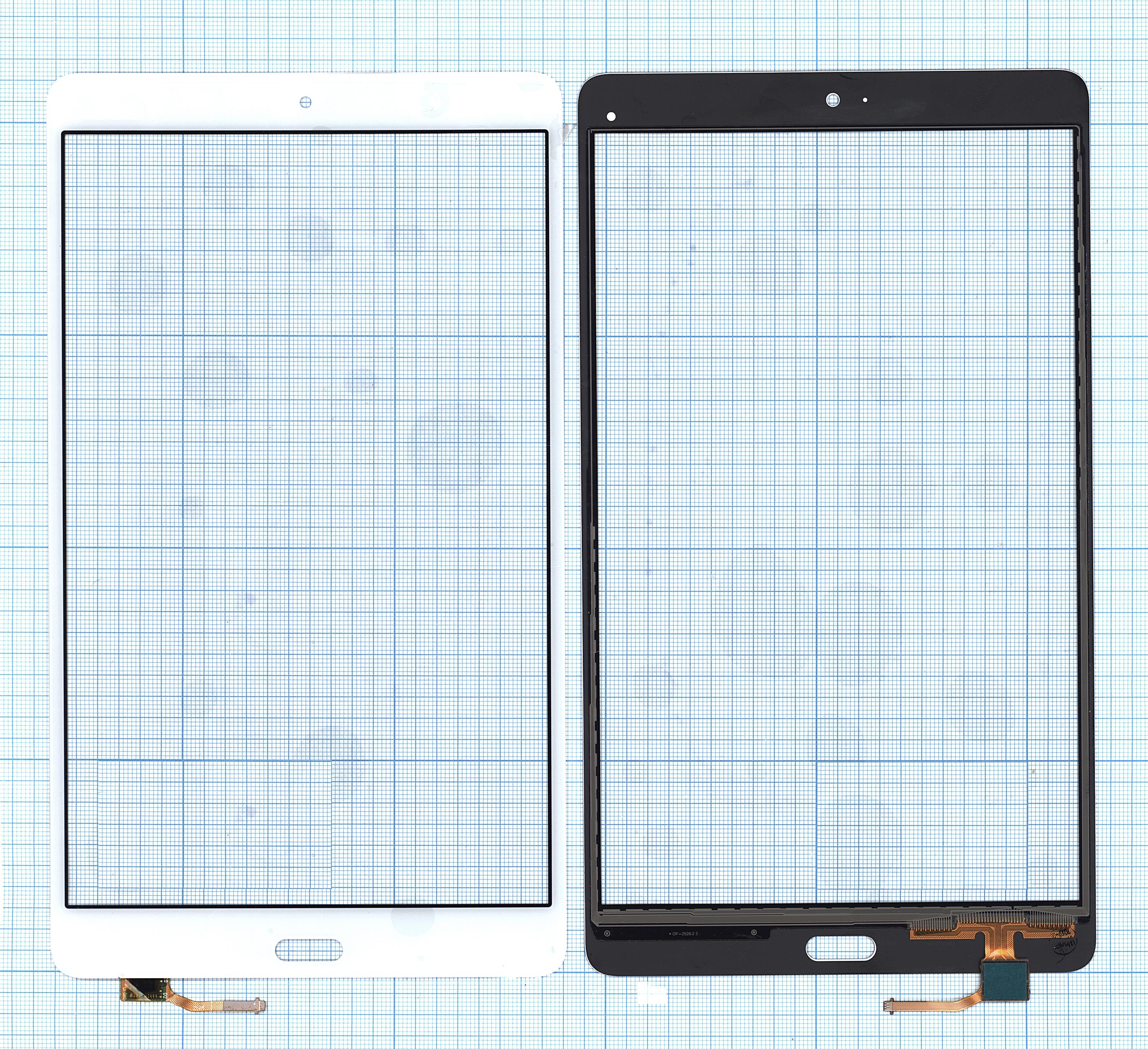 Сенсорное стекло (тачскрин) для Huawei MediaPad M3 8.4 белое