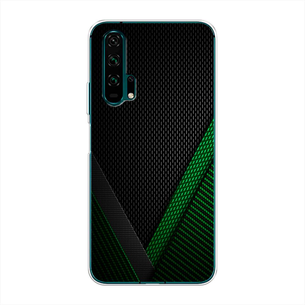 

Чехол Awog на Honor 20 Pro "Зеленый карбон", Разноцветный, 69350-3