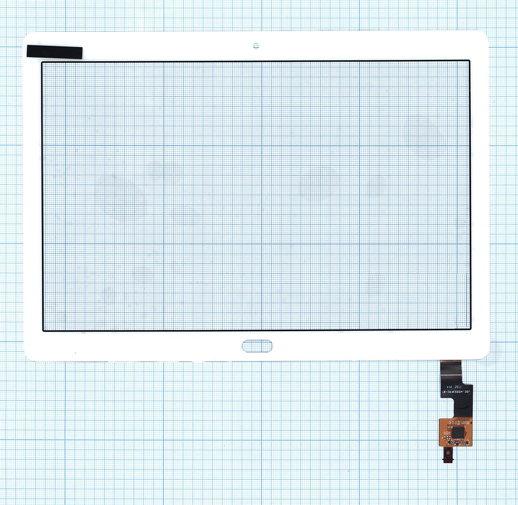 

Сенсорное стекло (тачскрин) для Huawei MediaPad M3 Lite 10 белое