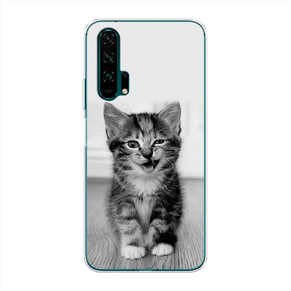 

Чехол Awog на Honor 20 Pro "Подмигивающий котенок", Разноцветный, 69350-1